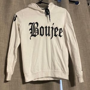 White Boujiee Sweater